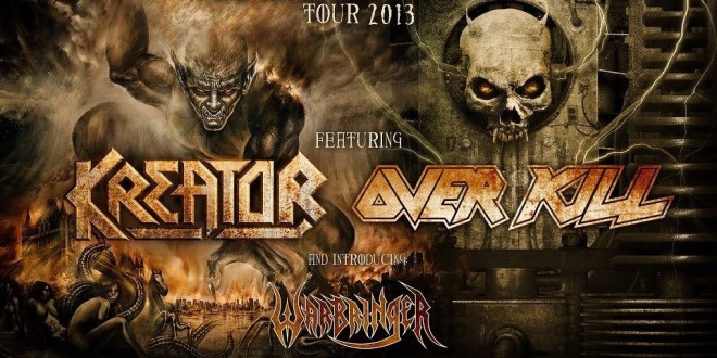 New Tour | Kreator w/ Overkill and Warbringer – Legends of Thrash 2013