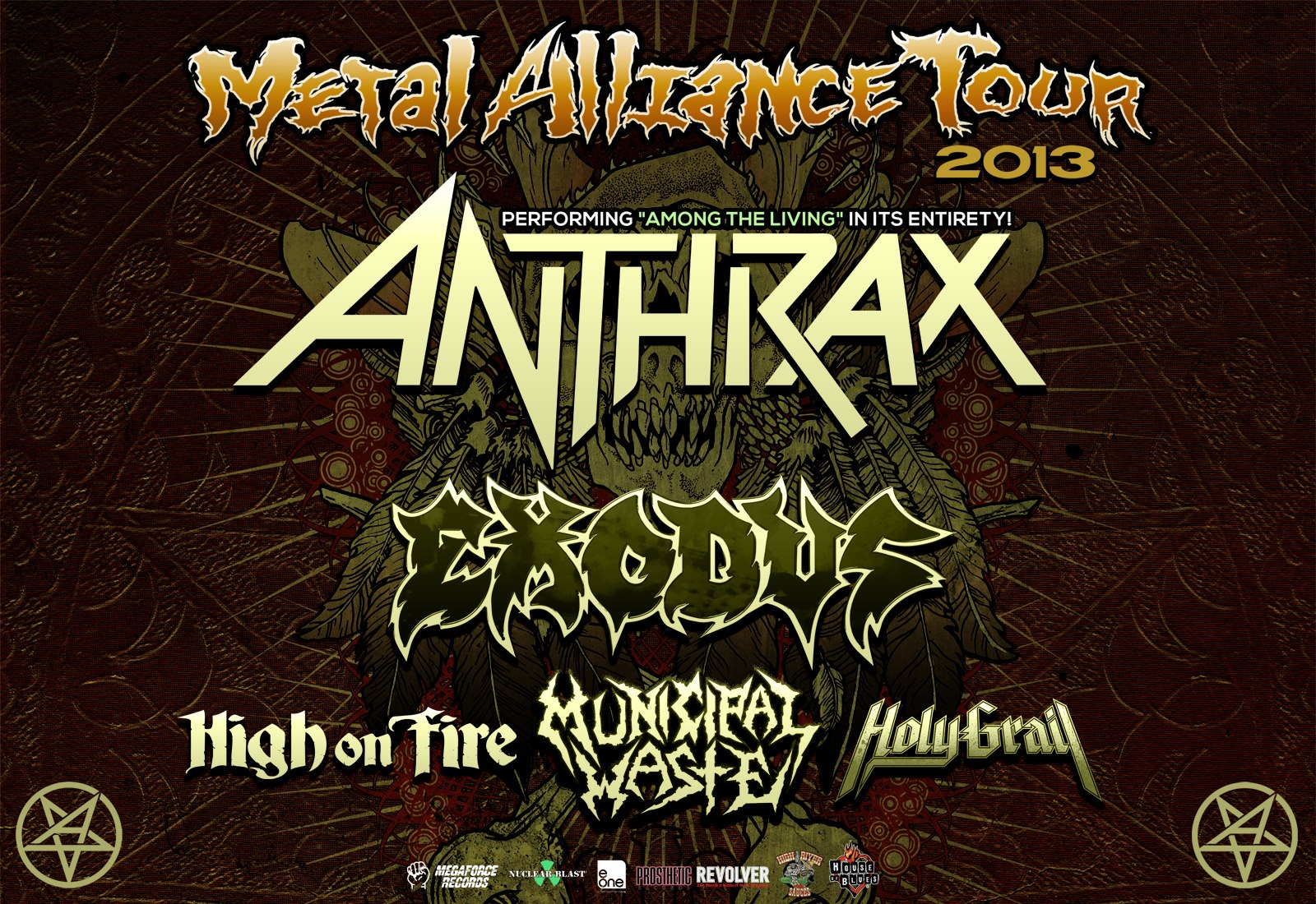 Live Review Metal Alliance 2013 ANTHRAX, EXODUS, HIGH ON FIRE